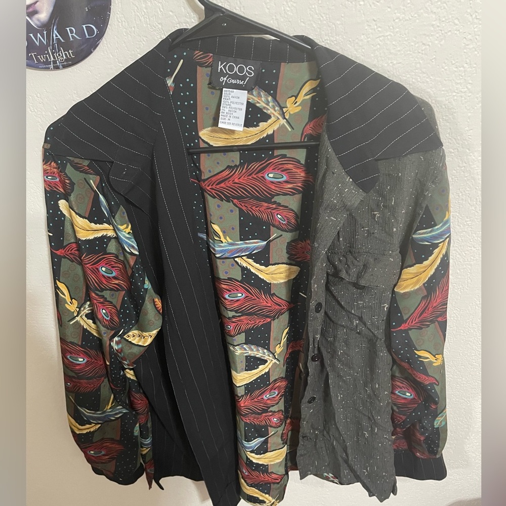 Multicolored button up - Picture 3 of 3